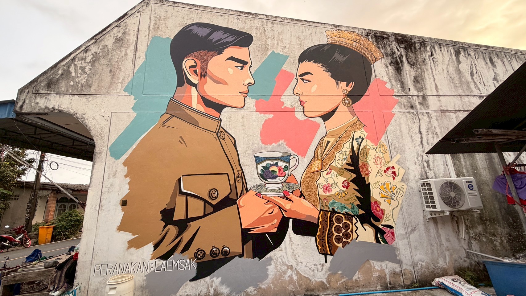Street Art Laem Sak community storytelling