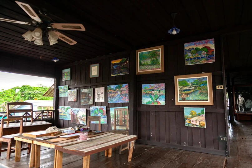 Artist's House at Khlong Bang Luang in Bangkok