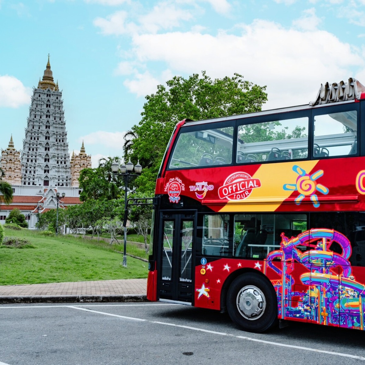 Siam Paragon and Elephant Bus Tour meeting point in Bangkok